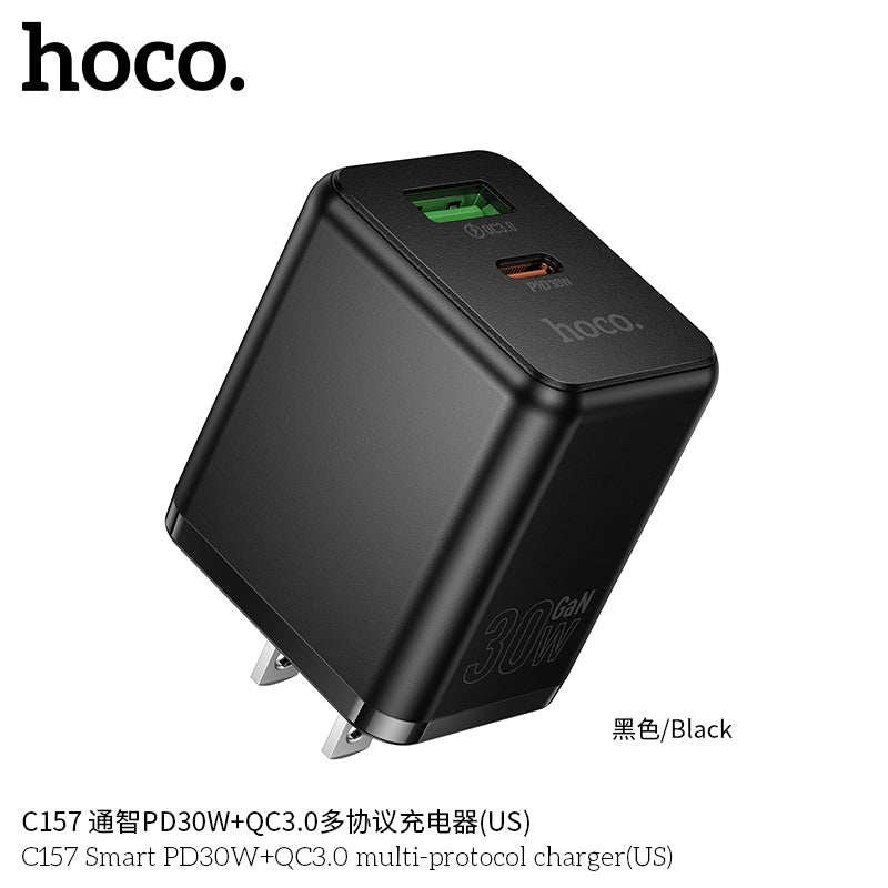 C157 Smart PD30W+QC3.0 multi-protocol charger(US)