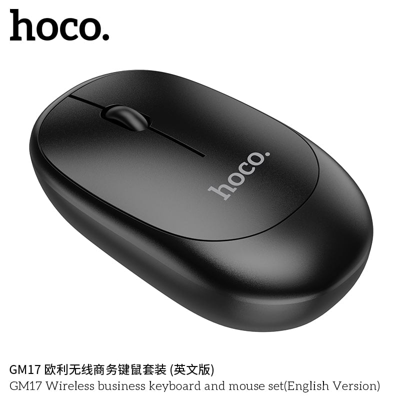 GM17 Wireless business keyboard and mouse set(English Version)