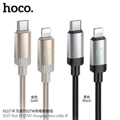 X117 Star PD27W charging data cable iP