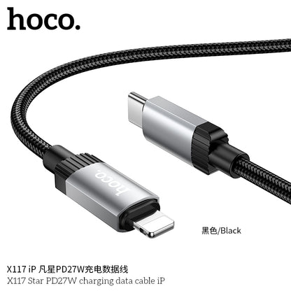 X117 Star PD27W charging data cable iP