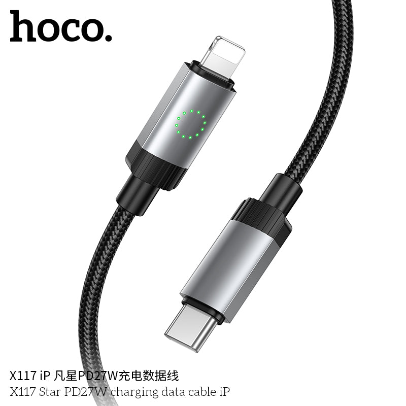 X117 Star PD27W charging data cable iP
