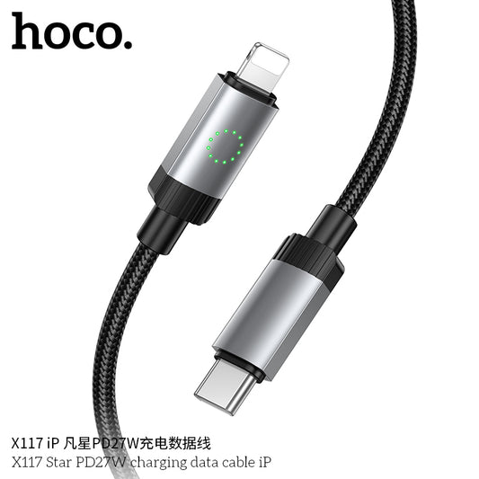 X117 Star PD27W charging data cable iP