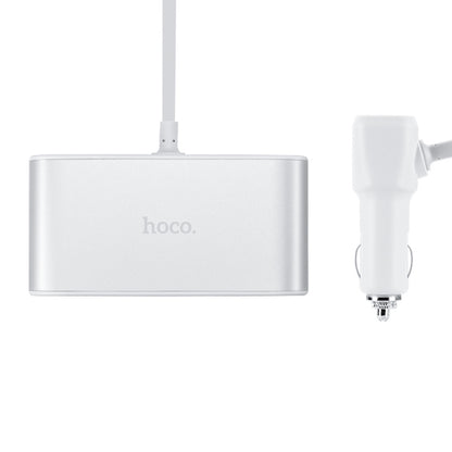 Z13 LCD one-pull-three car charger