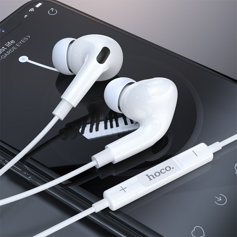 M101 Pro Crystal sound wire-controlled earphones with microphone