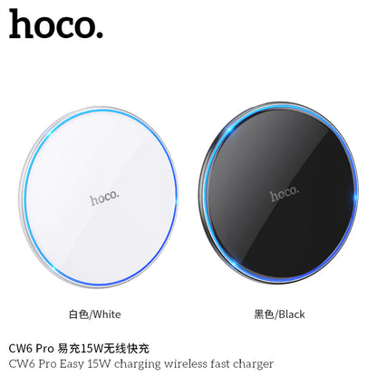CW6 Pro Easy 15W charging wireless fast charger