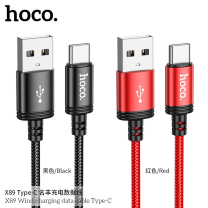 X89 Wind charging data cable Type-C(unpackaged)