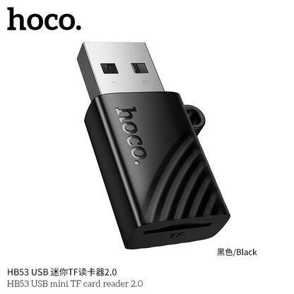 HB53 USB mini TF card reader 2.0