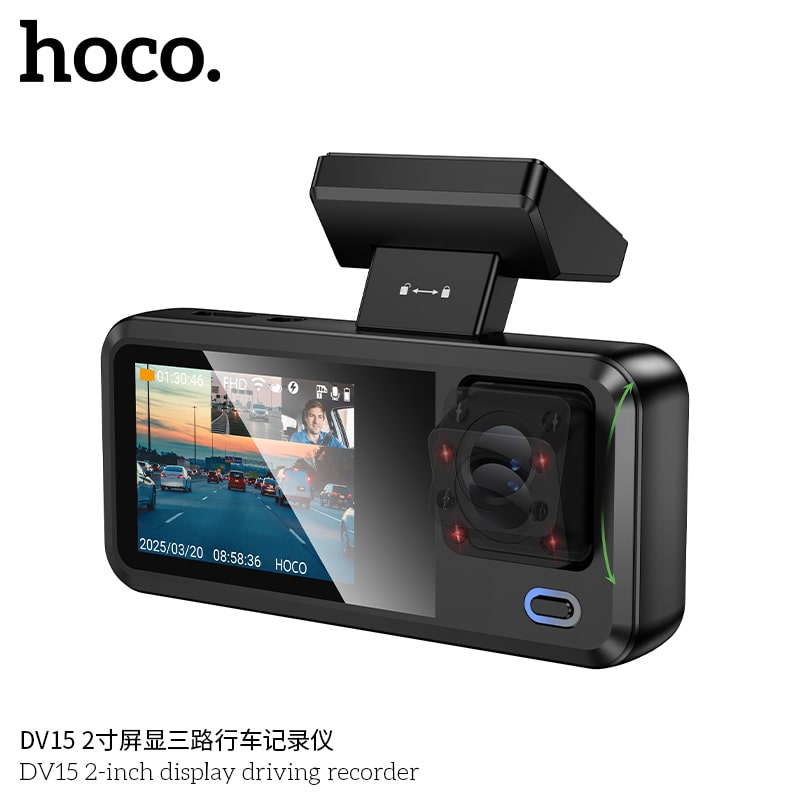 DV15 2-inch display driving recorder(720P)