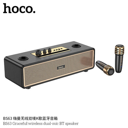 BS63 Graceful wireless dual-mic BT speake