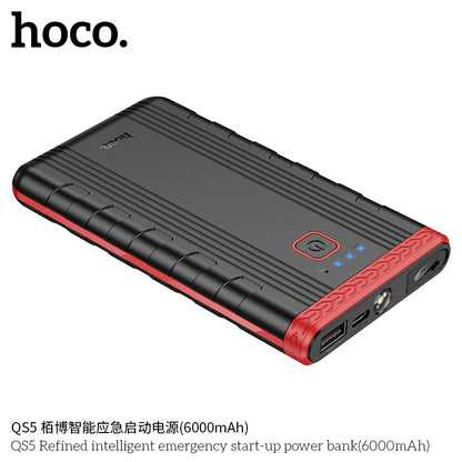 QS5 Refined intelligent emergency start-up power bank(6000mAh)