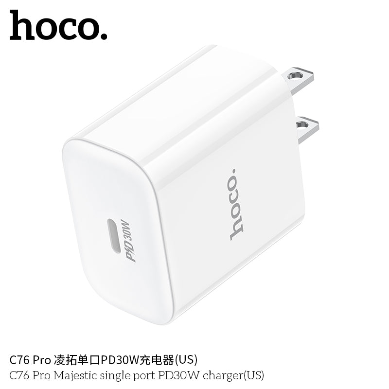 C76 Pro Majestic single port PD30W charger(US)