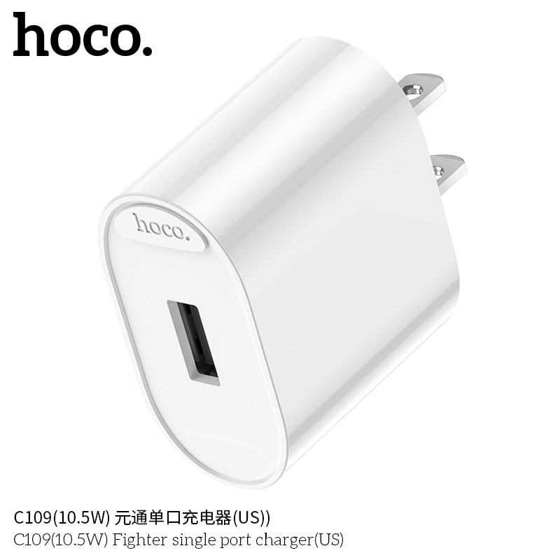 C109(10.5W) Fighter single port charger set(US)