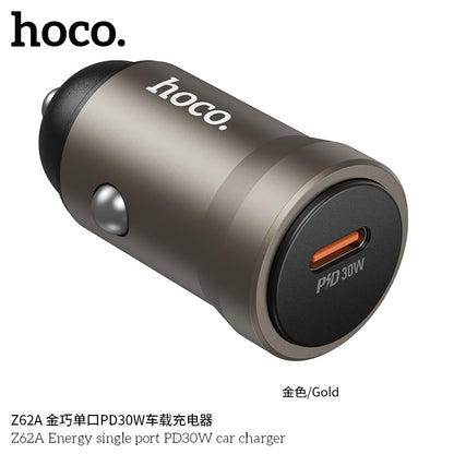 Z62A Energy single port PD30W car charger