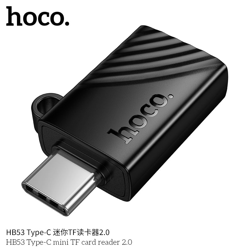 HB53 Type-C mini TF card reader 2.0