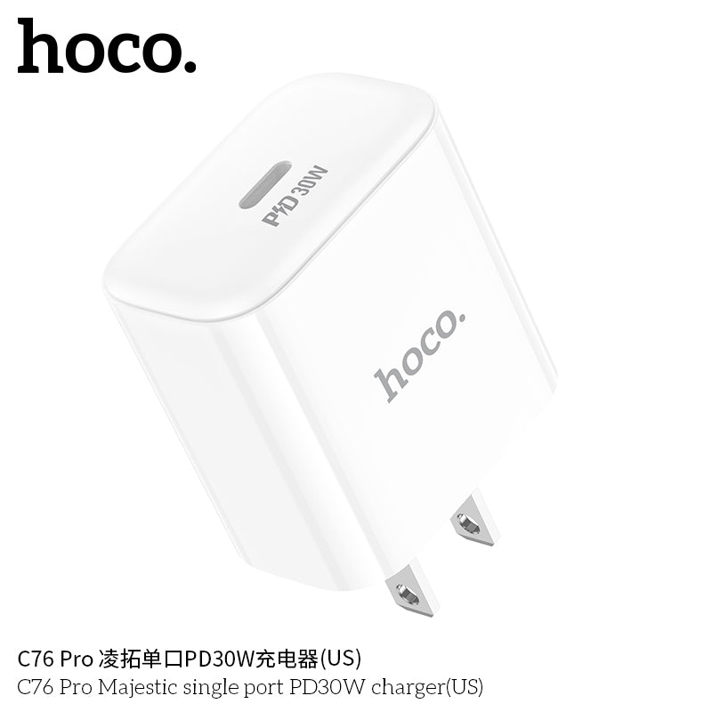 C76 Pro Majestic single port PD30W charger(US)