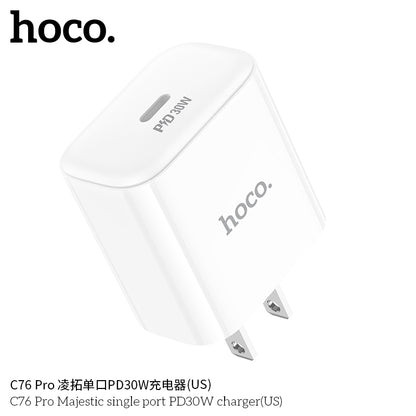 C76 Pro Majestic single port PD30W charger(US)