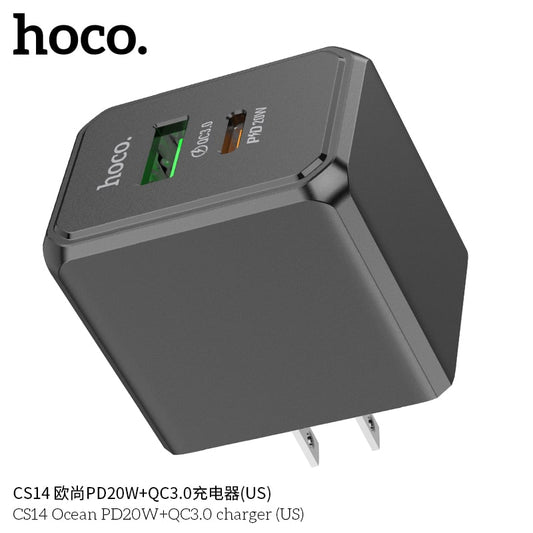 CS14 Ocean PD20W+QC3.0 charger(US)