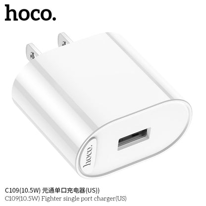 C109(10.5W) Fighter single port charger set(US)