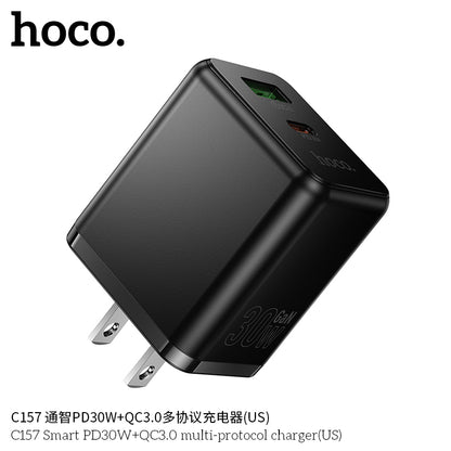 C157 Smart PD30W+QC3.0 multi-protocol charger(US)