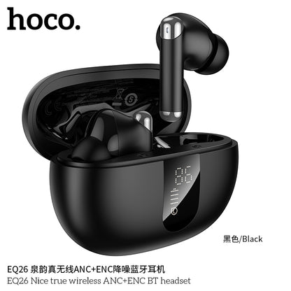 EQ26 Nice true wireless ANC+ENC BT headset