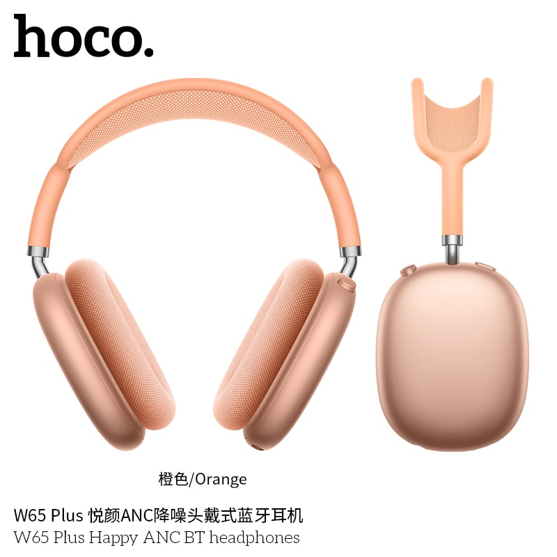 W65 Plus Happy ANC BT headphones