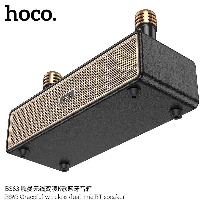 BS63 Graceful wireless dual-mic BT speake