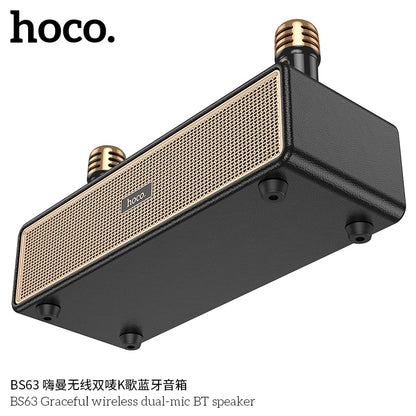 BS63 Graceful wireless dual-mic BT speake