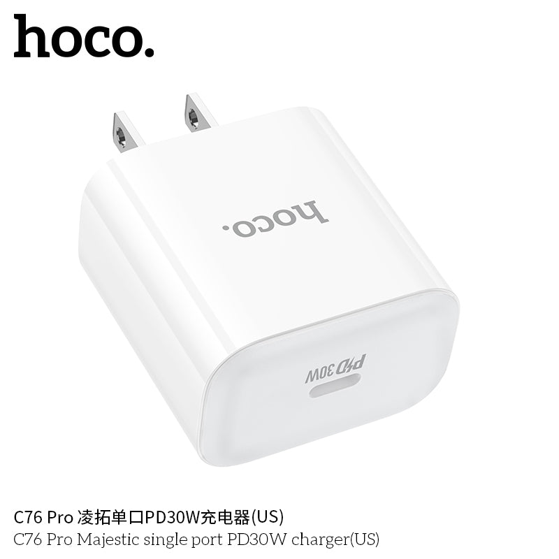 C76 Pro Majestic single port PD30W charger(US)