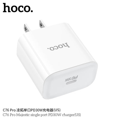 C76 Pro Majestic single port PD30W charger(US)