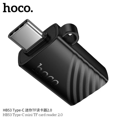HB53 Type-C mini TF card reader 2.0