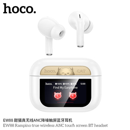 EW88 Rampino true wireless ANC touch screen BT headset