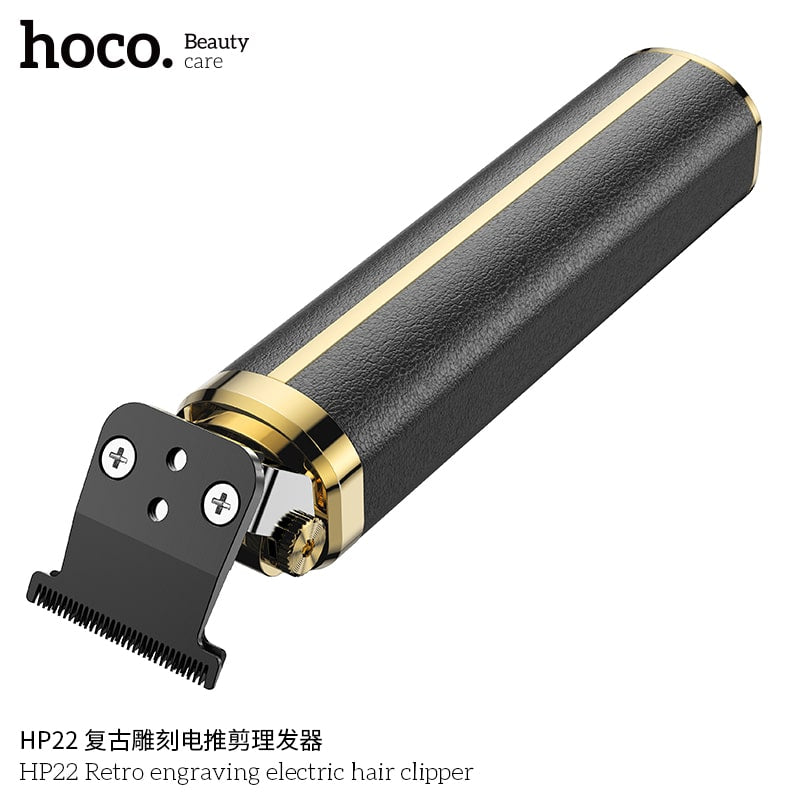 HP22 Retro engraving electric hair clipper