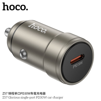 Z57 Glorious single-port PD30W car charger