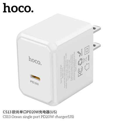 CS13 Ocean single port PD20W charger(US)