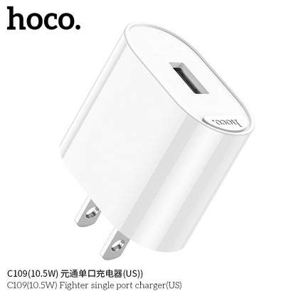 C109(10.5W) Fighter single port charger set(US)