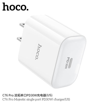 C76 Pro Majestic single port PD30W charger(US)