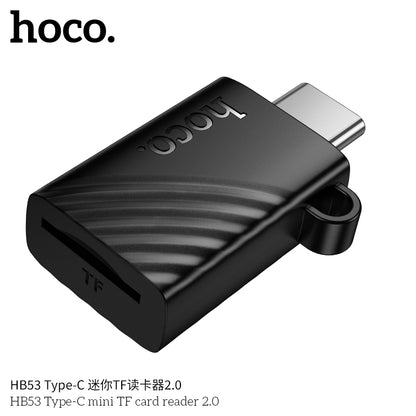 HB53 Type-C mini TF card reader 2.0