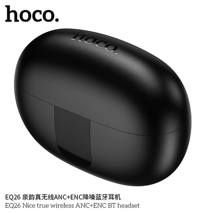 EQ26 Nice true wireless ANC+ENC BT headset