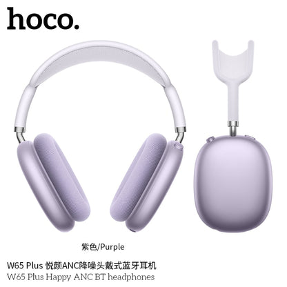 W65 Plus Happy ANC BT headphones