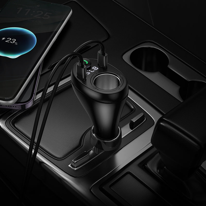 E88 Star 35W(2C) cigarette lighter car BT FM transmitter