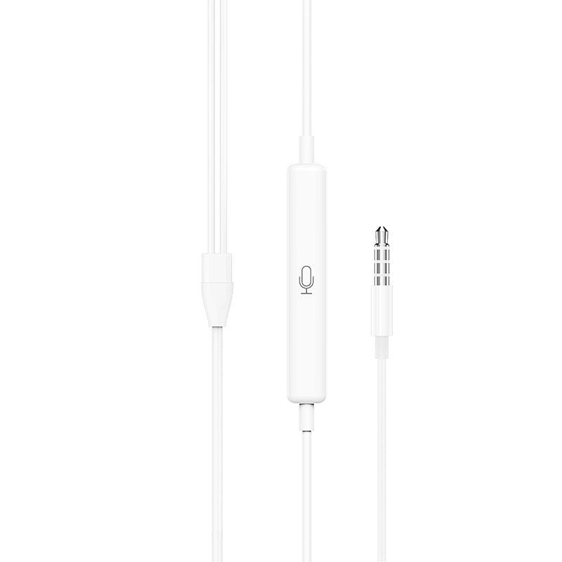 M101 Crystal joy wire-controlled earphones with microphone