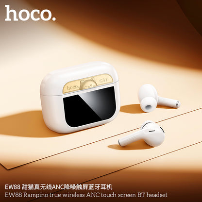 EW88 Rampino true wireless ANC touch screen BT headset