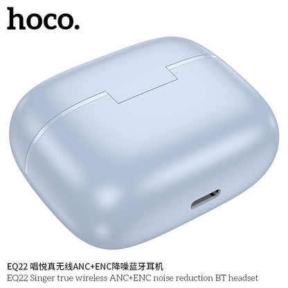 EQ22 Singer true wireless ANC+ENC noise reduction BT headset