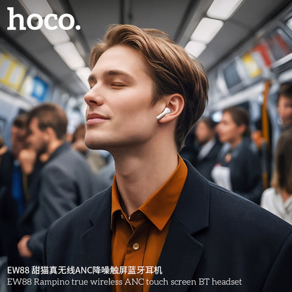 EW88 Rampino true wireless ANC touch screen BT headset