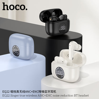 EQ22 Singer true wireless ANC+ENC noise reduction BT headset