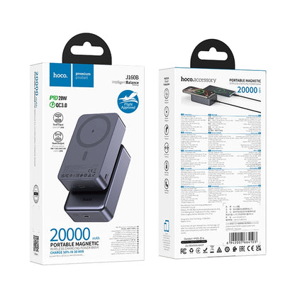 Power bank 160B Original PD20W + wireless charging 20000mAh