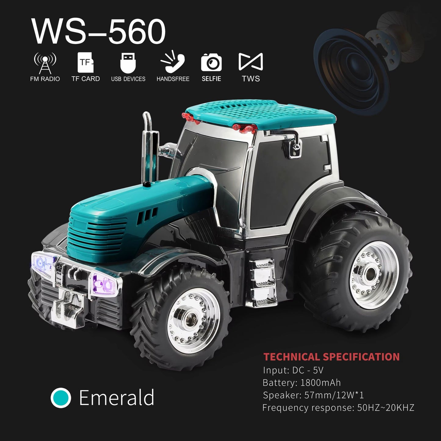 Bluetooth Speaker WS560