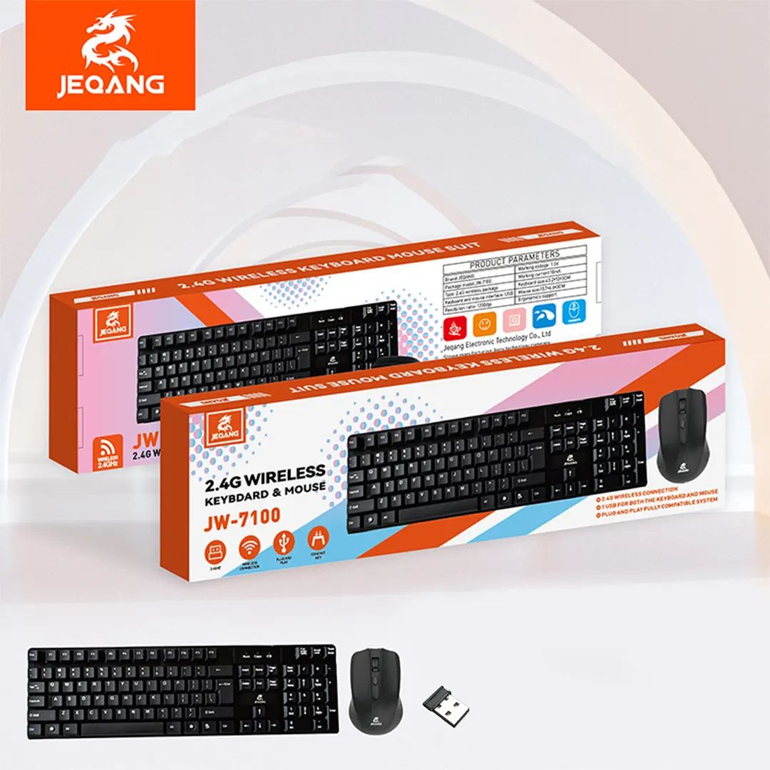 Jeqang mouse and keyboard set JW-7100