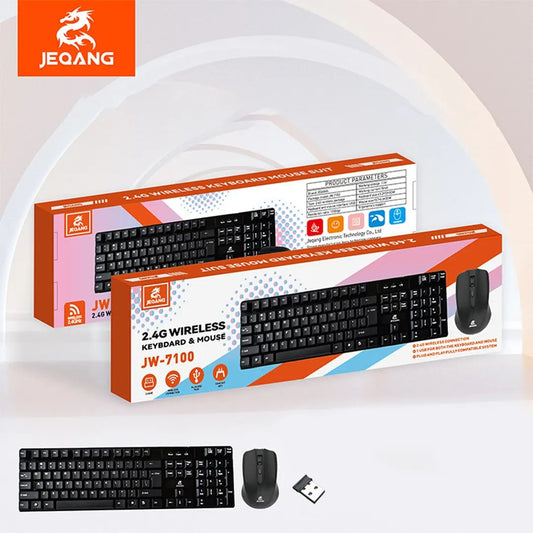 Jeqang mouse and keyboard set JW-7100