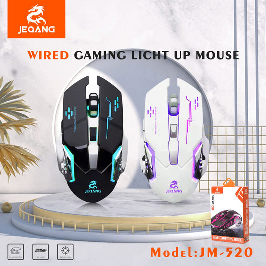 Wired Gaming Licht up Mouse JM-520